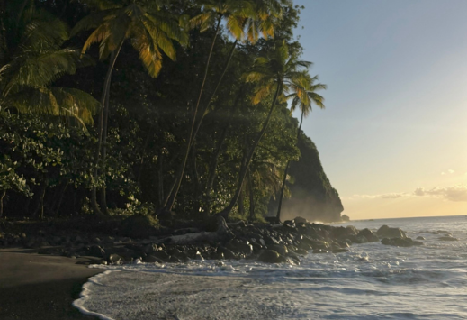 Coucher de soleil sur l'Île de Groix